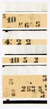 00/01.03.02 Collage zu: 6 und 9, o.J.