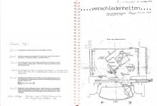 61/01.01 (Umschlag) Regieanweisungen und Szenenfotografie, 1994