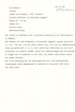 14/03.01 Technische Zeichnung zu: Zwei geografische Linien, 1979