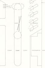 14/03.04 Technische Zeichnung zu: Zwei geografische Linien, 1979
