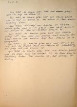 17/01.08 Notizen und Skizzen zu: Arbeit an der Kleiststraße, 1980