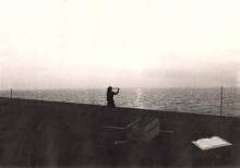 07/05.01 Versuch, die Erkrümmung zu fotografieren, 1974