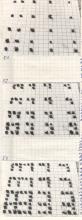 11/01 Über Raster (Anordnungen), 1977