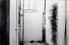 23 Der Christbaum. Raum mit Objekt und Brief, 1981