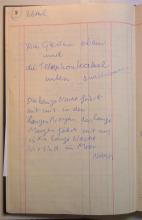 34/01 Arbeitsbericht zu: Zugfahrten (Seite 2), 1984